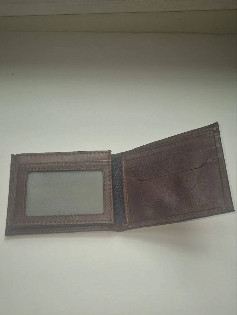 Levi's Brown Leather Wallet for Men with Logo Patch